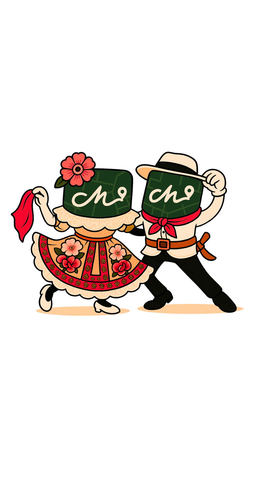 Colombian Mapper Character - dancing-couple